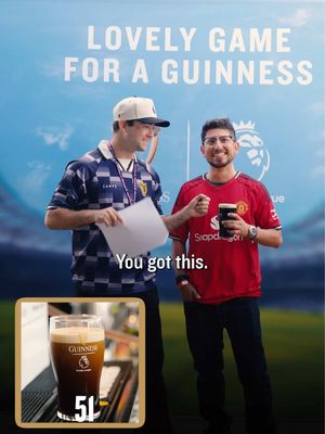 You had all season to prepare for this. Now you have 119.5 seconds to prove it in the comments. Honor system on the countdown clock. @Premier League U.S. @Eli Lesser #PremierLeague #guinness #Soccer 