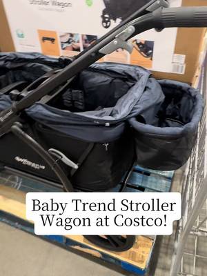 This Baby Trend Navigator Plus 2-in-1 Stroller Wagon is ONLY $199.99 and it’s a GAME CHANGER for two kids! Push it like a stroller OR pull it like a wagon ✨ Dual canopies, big wheels for any terrain, 3-point harnesses, and tons of storage. Zoo days, park runs, or surviving Costco with the crew, this does it ALL! @Baby Trend @Costco Wholesale #costco #costcofinds 