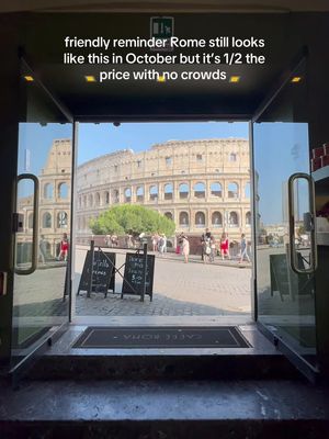 💡travel hack: same city, half the price, and better experience when you visit Rome in the fall and winter… here are some tips for when you go: Look for shoulder-season hotel deals: Boutique hotels and luxury stays often drop 15–30% after peak summer. Book restaurants day-of or 1–2 days ahead. You can still get into great spots without planning weeks in advance. Go early or late to major sites. The Colosseum, Vatican, and Trevi Fountain are best at sunrise or golden hour to avoid crowds. Pack layers. Warm, sunny days but cooler mornings and evenings. Bring comfortable walking shoes. Rome is best explored on foot (and the cobblestones are no joke). Mix walking with taxis. Ubers/taxis are relatively affordable and save time when crossing the city. Wander neighborhoods, not just landmarks. Trastevere, Monti, and Prati are where Rome really comes alive. Book key tickets in advance. Skip-the-line tickets for the Vatican and Colosseum are still worth it, even in shoulder season. Take your time at meals. Long lunches and late dinners are part of the experience… don’t rush it. Golden hour is unreal. Soft fall light makes spots like the Spanish Steps, Roman Forum, and Villa Borghese even more magical. comment or message me for more tips or a personalized itinerary! and run don’t walk to Rome 💫🇮🇹 #romecity #romeitaly #rometravel #italytravel #italytrip romeguide visitrome europeandestinations italyitinerary travelitaly Rome Guide | Rome Travel Guide | Rome Travel Tips | Italy Itinerary | Hidden Gems in Europe | Best Places in Italy
