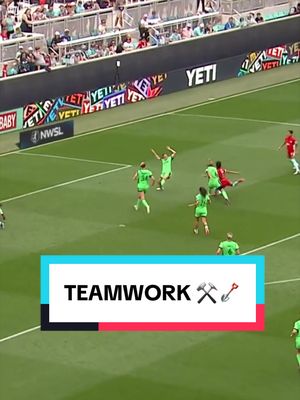 Teamwork makes the dream work 🎯 #NWSL #goal #KCCurent #Teamwork 