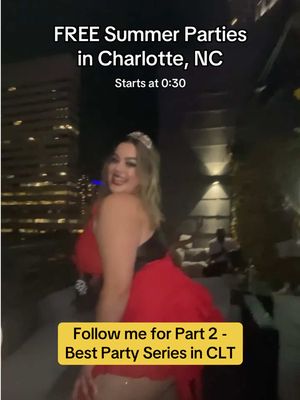 Replying to @Rozlynn Roses 🌹 Here is Part 1 of my party recommendations, including some reoccurring events as well as some unique ones!! This took me a min but I’m putting together a video of all the paid events that I think you should check out. Follow me for more!!  #charlotte #party #thingstodo #dayparty #free 