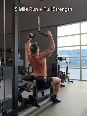 Daily Training: 5 Miles + Pull Strength. Consistency Compounds #fitness #consistency #bodybuilding #gym #gymmotivation 