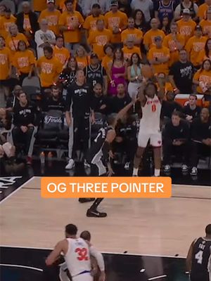 YESSIRRR OG 😤 #nbaplayoffs #newyorkknicks #oganunoby 