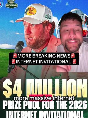 More names officially invited to the Internet Invitational! Thoughts?  Follow for more  #greenscreen #fyp #golf #tiktok #barstool 