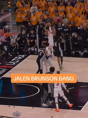 YOU’RE SO TOUGHHH JALEN 😤😤 #newyorkknicks #nbaplayoffs #jalenbrunson #bang 