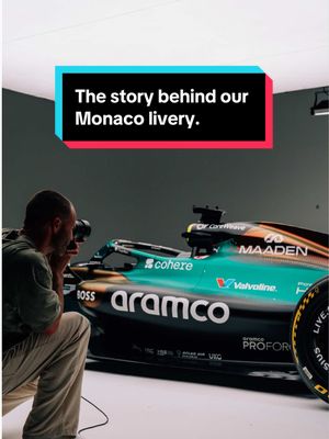 The story behind our Monaco livery. @Maaden | معادن  #MonacoGP #AstonMartinF1 #F1Tok #F1