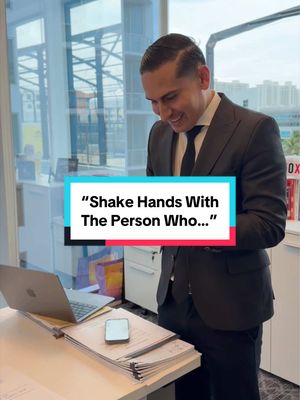“Shake hands with the person who…” 10X team edition 😂🤝