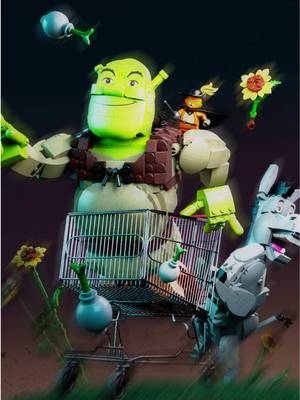 About last night… 💚👀 #LEGO #Shrek #DreamWorks 