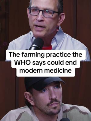 70% of all the antibiotics pharmaceutical companies produce don't go to sick people.  🎙️To hear more, listen to episode 419 of The Proof Podcast.  #antibioticresistance #foodsystems #publichealth #fyp #foryou