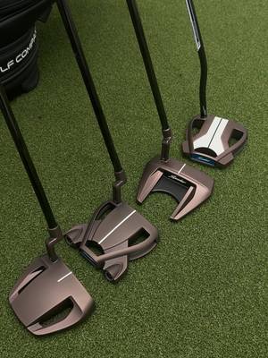 NEW TAYLORMADE SPIDER PUTTERS 🕷️ Featuring a new torched PVD finish with the same legendary stability and forgiveness.  #golftiktok #golf #spider #taylormade #putter 