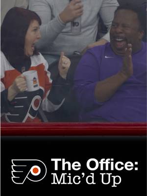 Meredith and Stanley mic’d up on the glass? Might be better than Pretzel Day.  #NBC100 | @The Office 