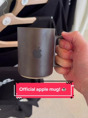 My favourite apple merch! Apple x Hasami Mug ☕️  Grab one if you’re ever at the visitor centre  #apple #applepark #coffee #mug 