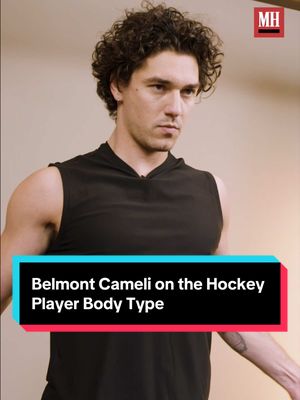 One of Belmont Cameli’s gym goals was to put on mass. It’s not just about his physique—it also helps make playing hockey safer. Watch his full #TrainLike at the link in bio. #belmont #offcampus #garrettgraham 