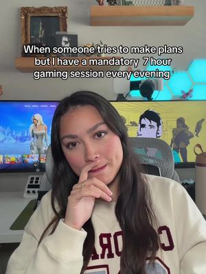 this is so me🤣 @kaylee ˚｡⋆୨୧˚ #creatorsearchinsights #fyp #gamer #egirl 