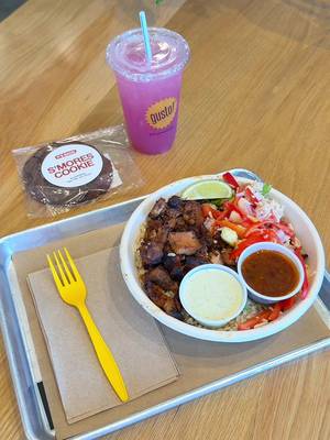 okay guys we’re back 🫶 did you miss us? cause we missed you. the summer lineup is officially here: - Jerk Ginger Pineapple - S’mores Cookie - Cherry Limeade #whatsyourgusto #Summer #atlfoodie 