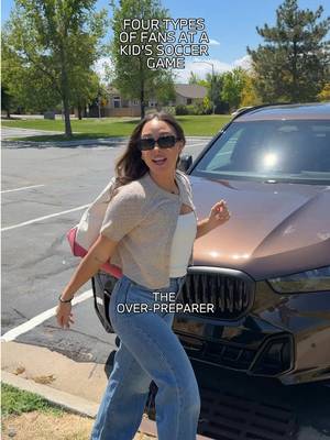 #Ad this is basically live footage of our family at all of Vivienne's soccer games 🫶 no matter what type of fan YOU are, @BMW USA helps you show up ⚽️ Find yours at The BMW Ultimate Sales Event, on now. #bmw #X5 #family #sports 