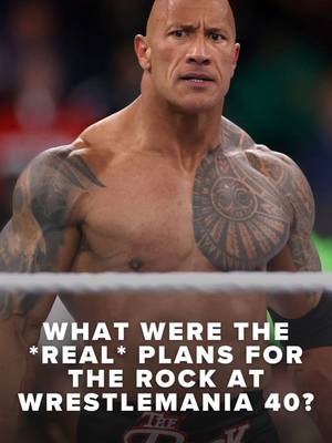 What were the plans for The Rock at WWE’s WrestleMania 40? 🤔 During an appearance at CAA World Congress of Sports in April, WWE President Nick Khan said, “The plan was always how it ended up in Philly two years ago” with Dwayne Johnson in a tag team match. Khan said Johnson “did everything that we asked of him and then some.” Nick Khan says the plan “never changed” — Cody Rhodes was always slated to finish his story by beating Roman Reigns in the WrestleMania XL main event. Khan's statements seem to contradict The Rock’s own framing that a Rock vs. Reigns singles main event was the original direction before a pivot.