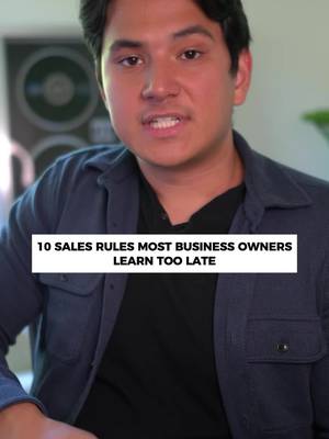 If you are still relying on pure luck, inspiration, or manual effort to close deals, you are leaving massive amounts of revenue on the table. Too many experienced business owners are excellent at what they do, but they lack a structured sales system that works consistently.  To scale past being a daily operator, you need a high-ticket sales team, automated marketing to warm up inbound traffic, and a strict process to shorten your sales cycle. Here are the 10 sales rules most business owners learn far too late. Which of these is currently missing from your operation? Comment “Scale with AI” if you want to scale your business 🔗 #SalesTips #BusinessGrowth #SalesFunnel #Entrepreneurship #LeadGeneration 