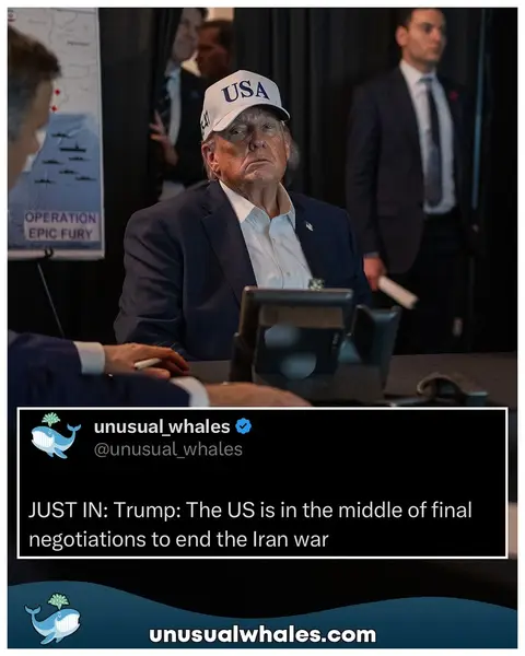 JUST IN: Trump: The US is in the middle of final negotiations to end the Iran war BREAKING: The SEC has officially eliminated the $25,000 minimum equity requirement for day trading. 8 of the 10 most common jobs pay below the US average of $69,770, per YF Follow @unusual_whales for daily posts about the stock market and crypto📈 NOTE: This post is not financial advice. The stock market is risky, and any trade or investment is expected to have some, or total, loss. Please do research before any trade. Do not use this information for financial decisions. Do not use this, or Unusual Whales’, information for investing. Check terms on site for full terms. APOLOGIES ABOUT THE HASHTAGS⁣⁣⁣⁣⁣⁣:⁣ #stockmarket #housing #epstein #trump #iran
