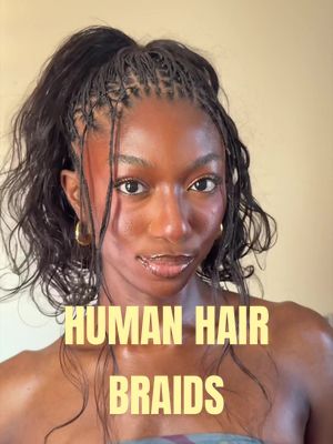 Still taking a break from synthetic hair because almost every time I try it my scalp says NAUR 😭.  This time we added hair, but made it human hair. My first time doing this hairstyle and very possibly not my last. I have to see what the takedown is giving before I give my final verdict 😅. As of right now, I’m OBSESSED!  My braider (@bymariamkamara) provided the hair btw!!