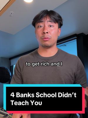 Money Lessons School Should’ve Taught you 🏦 If you can set up these 4 bank accounts you are already ahead of 90% of people. 1. Checkings - money goes in and out 2. HYSA - 3%+ APY on your savings (emergency fund and other goals) 3. Roth IRa - tax free growth for retirement. op asl 4. Taxable Brokerage - invest the rest  Everything can be automated too, but literally spend one day to do this and you’re golden! follow for more things school should’ve taught you! #money #wealthmindset #genz #PersonalFinance #investing
