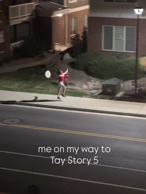 Honey the Swifties are out at night again  #iknewitiknewyou #taylorswift #swiftie #toystory5 @Taylor Swift @Taylor Nation @Pixar 