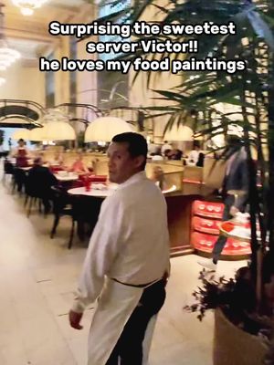 The little jump 😭❤️ #painting #portrait #foodillustration #artist #nyc 