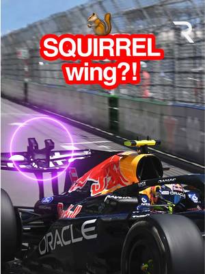 A number of F1 teams have introduced radical winglets on the rear wing in Monaco, including Red Bull's which looks like a squirrel! 😅 #redbull #f12026 #monacogp #f1 #Motorsport 
