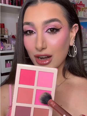 Forever a blush girl ✨ The shades in the @Juvia’s Place  Blushed & Bronzed Blurring Pro Palette Vol. 2 are actually so pretty 💕✨ Super pigmented but still blend out really soft and smooth on the skin. I’ve been reaching for this nonstop lately for that blurred airbrushed look. Shop now at Juviasplace.com & Ulta 😮‍💨 #juviasplace #Blushbronzeblur #nofilterallformula 