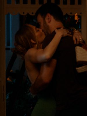 What a time to discuss company policy 😏 Starring #JenniferLopez and #BrettGoldstein, #OfficeRomance is now playing!