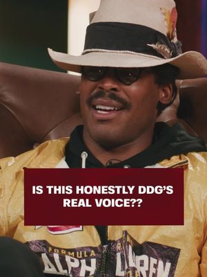 So DDG’s voice is actually that deep? 🤯😂 Full episode out now on YouTube 📺🤟🏾