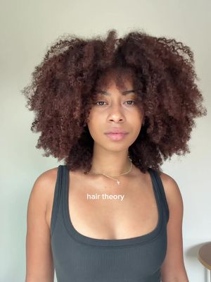 saw another creator do this and had to recreate ✨ my hair down def makes my face look rounder  #fypシ #naturalhairstyles #hairstyle 