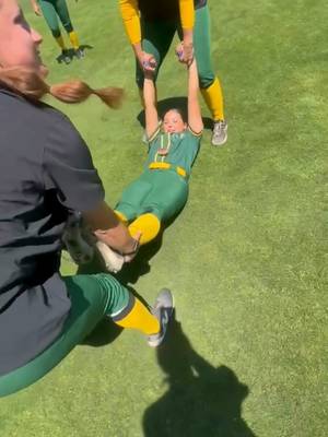 We're guessing this happens often. 😮 (via @alexamgarcia ) #sack #hackysack #softball #highschool #fyp 