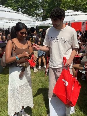 POV: you gambled at Gov Ball and actually won @DoorDash 