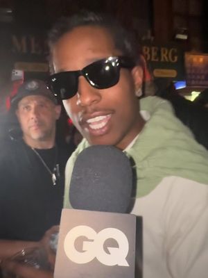 You heard the man: He’s not a Knicks fan, he IS a Knick. @A$AP ROCKY  #knicksnation #knicks #nbafinals #asaprocky