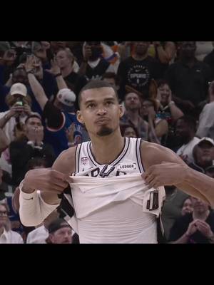 Even the best miss sometimes 💔 Catch the NBA Finals exclusively on ABC #wemby #nbafinals #basketball #spurs #knicks 