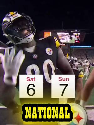 We, yes WE, will be six sevening ALL WEEKEND LONG #steelers #sixseven #67