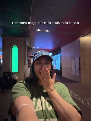this is THE COOLEST station in Tokyo 🚊  The station is totally free to visit so enjoy your favourite wizarding world guilt free 🪄  They even play the music in the background to make your experience extra magical!  📍 Akasaka Station  #harrypotter #visitjapan #tokyo #akasaka #harrypotterjapan 