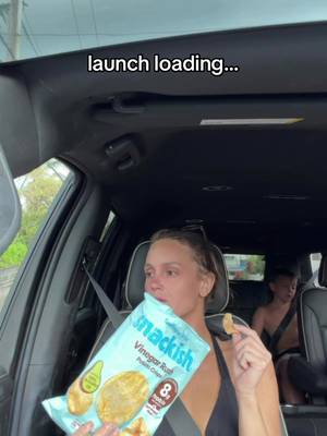 your new favorite post-beach car snack is almost here ☀️ 🌊 @Mikayla Matthews  get chip faced 6.17