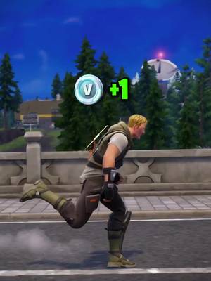 1 METER = 1 VBUCK @PWR Winter ❄️ #fortnite 