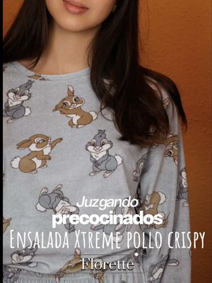 Ensalada Xtreme pollo crispy Marca: Florette Puntuación general 7/10 Puntúo sobre 5 ⭐️ en: Aspecto: ⭐️⭐️⭐️ Sabor:⭐️⭐️⭐️⭐️ Textura:⭐️⭐️ Precio:⭐️⭐️ #humor #recetas #cocina #fácil 