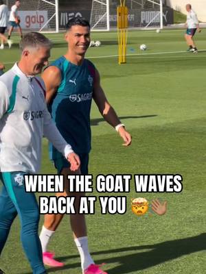 Cristiano Ronaldo is all smiles before the World Cup 😁❤️ he will remember that forever! @GUIDO #Cristiano #Ronaldo #football #footballtiktok #Soccer 