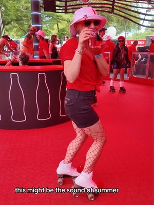 no music needed with this kind of soundtrack 🎧 @Coca-Cola 