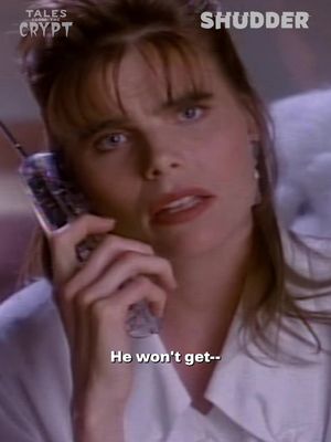 Haven't we learned by now? Forcing someone to become obsessed with you never ends well.  #TalesFromTheCrypt is streaming now on #Shudder. #horrortok #obsession 