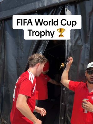 I saw the FIFA World Cup 26™ Original Trophy! 🏆🇨🇦 The games are getting closer, and I’ve got something special planned with @Coca-Cola …stay tuned 👀 Who else is ready for kickoff? #CocaColaPartner #ad #FIFAWorldCup26