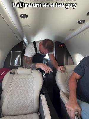 Fat guy in a little plane….