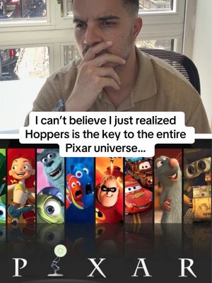 Finally.. the Pixar Unvierse theory is confirmed? 🤯🤯🤯 #hoppers #disney #pixar #animals #movie 