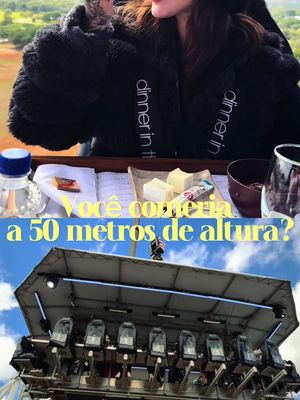 @Dinnerinthesky restaurante nas alturas em São Paulo ! Você iria? 