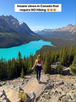 I don’t know if people know that a lot of the famous spots in the Rockies are not hikes. Thet are  accessible to everyone.