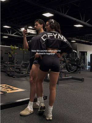locked in together🫶🏼 @DFYNE | BREE + FOX #gymcouple #couplegoals #matchingoutfits #couplesgoals #gymmotivation 